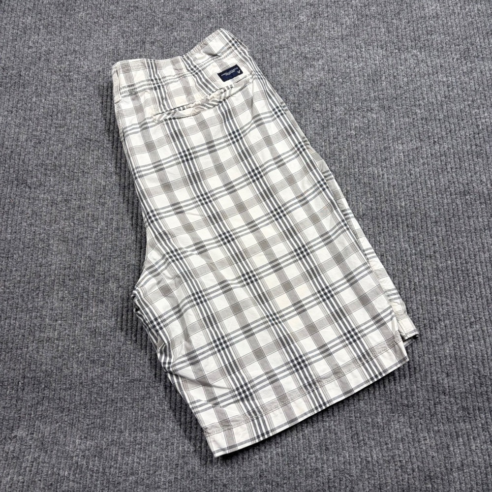 Vintage American Eagle Outfitters Shorts Mens 34 Longboard Plaid Surfer Mallcore